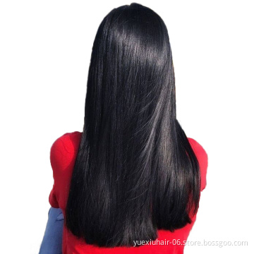 Cuticle Aligned Super Double Drawn Virgin Human Hair Brazilian Straight Remy Hair Extensions